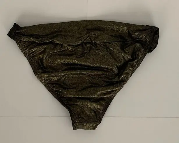 Zac Posen for Target Metallic Gold Bikini Set - Top Size XL / Bottom Size M