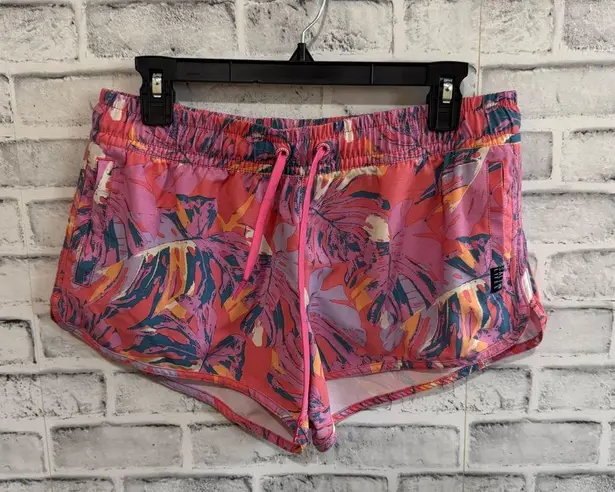 Salt Life Women’s pink printed athletic beach shorts Large