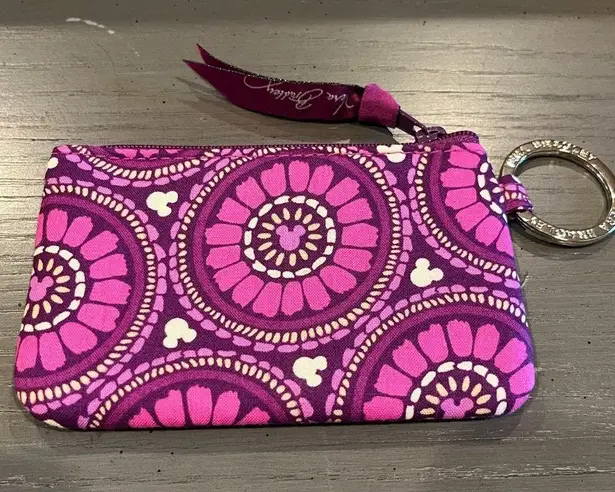 Vera Bradley  Plums Up Disney Mickey ID Case Wallet