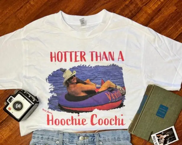 Hoochie Coochi Crop Top White Size M