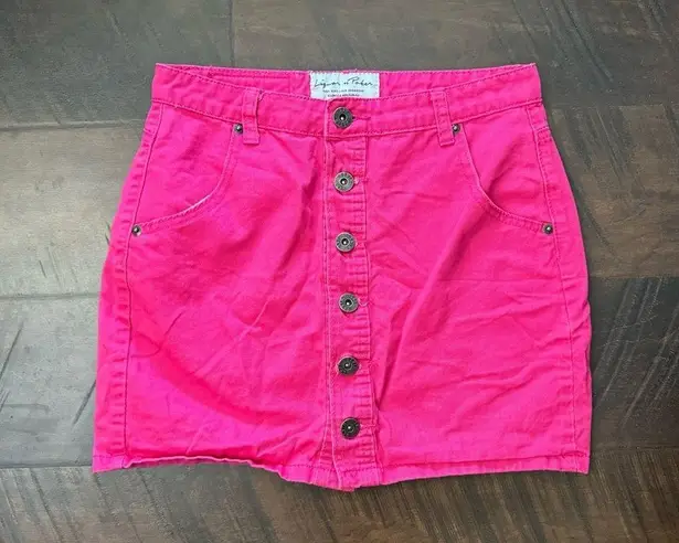 Levi's (3/$40 Item) Pink Vintage Denim Mini Skirt