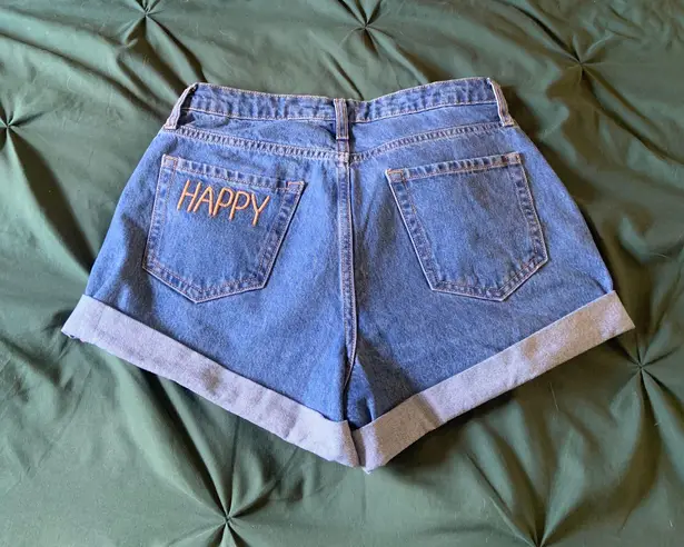 Target Size 26 High Waist Mom Shorts 