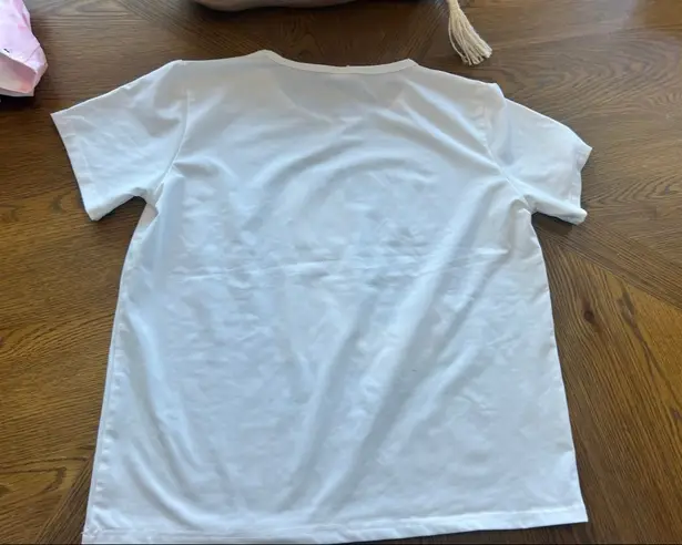 Women Short Sleeve Tee & Shorts Pajama Set Cute Alpaca Llama Sleepwear Small Multi