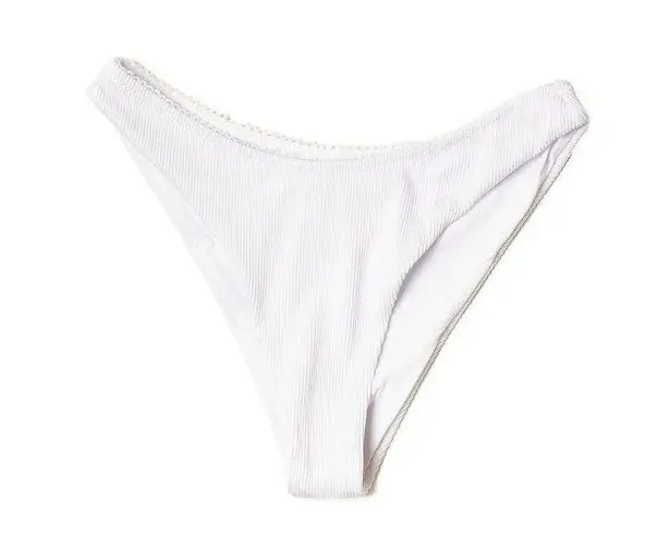Ragstock White rubbed underwire bikini set