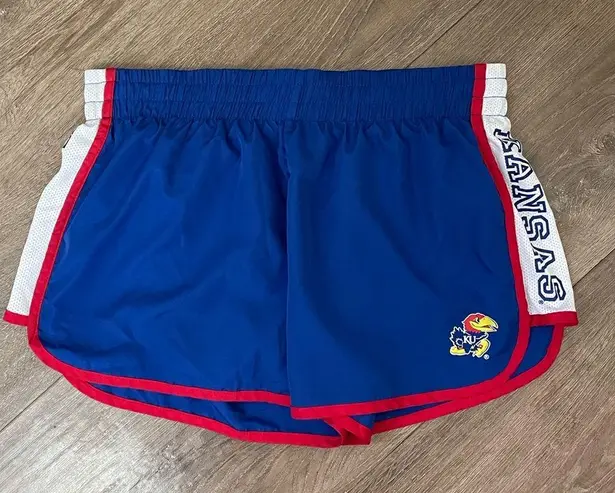 Colosseum  Kansas University Brief Lined Running Active Shorts ~ Women’s Size M