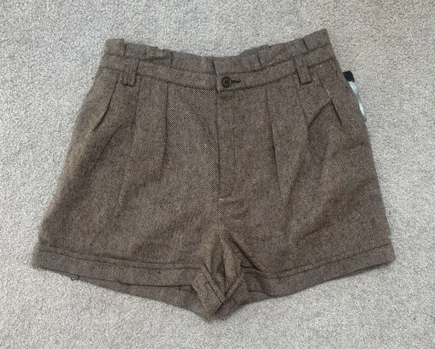 Mango MNG by  High Waist Tailored Shorts - Image 1