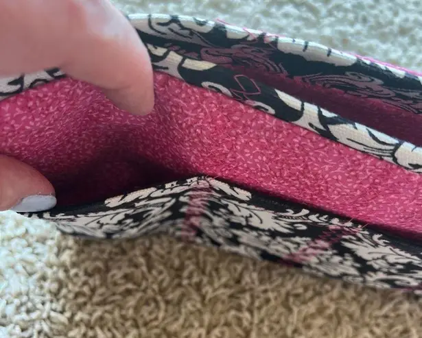 Pink and Black Pattern Purse Organizer with Pockets Easy to Change Purse…