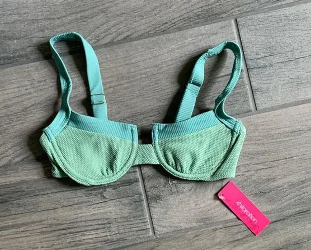 Xhilaration  mint green bikini top