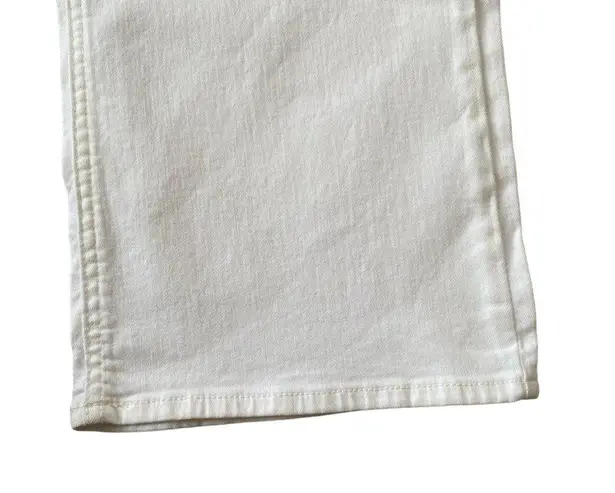 Jen7 by 7 for all mankind women's long white stretch slim bootcut 16 jeans