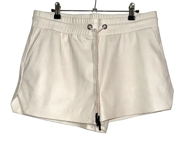 n:philanthropy NWT Maura Vegan Leather Short in Bone LARGE