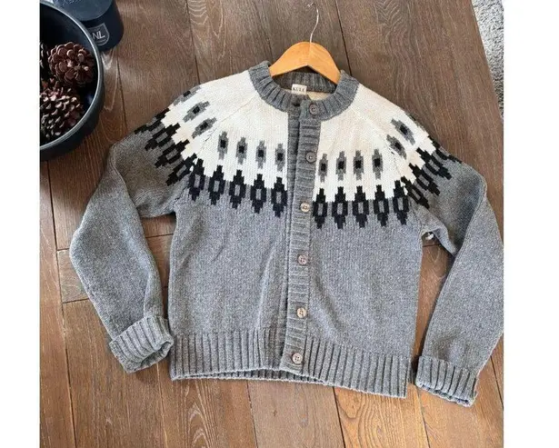 Kule The Freya Cardigan in Heather Grey Size Small Gray