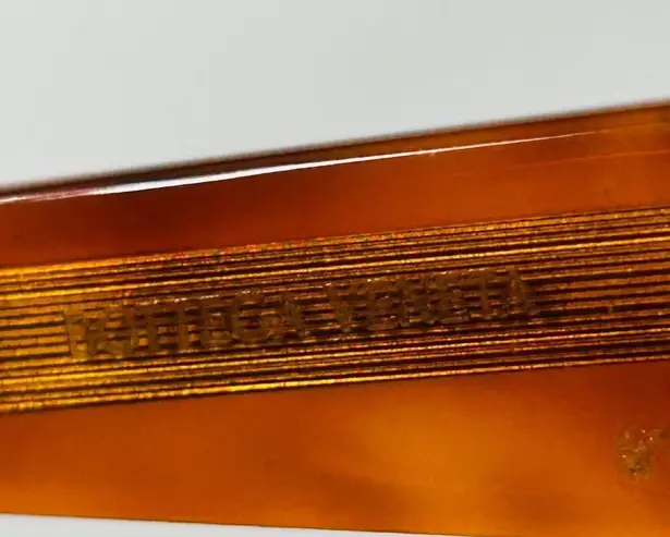 Bottega Veneta NEW Tortoiseshell Square Thick Sunglasses Havana Brown Square Cat