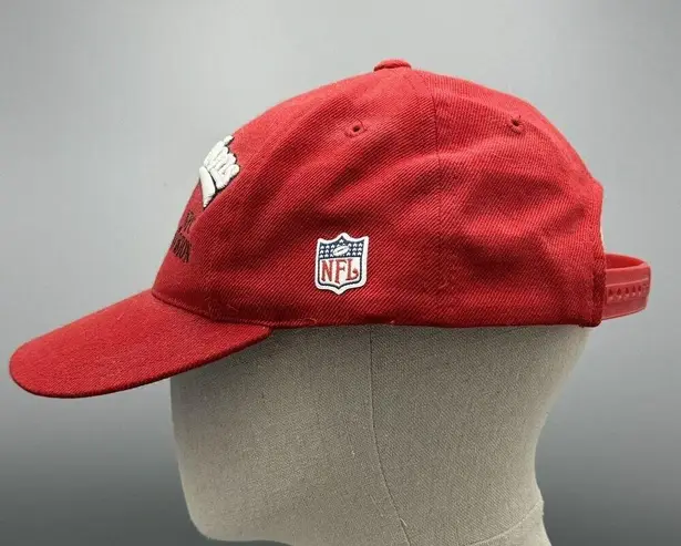 NFL Atl Falcons 1998 NFC Western Division Champions Red Baseball Hat Adjustable Size 0