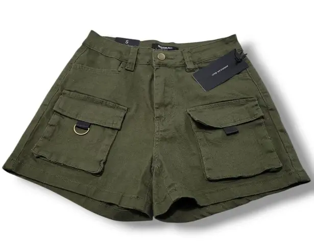 American Bazi NWT New  Shorts Size Small W26" x L3.5" Utility Cargo Shorts Casual Women's Shorts