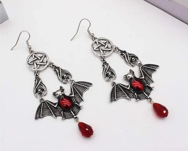 Vampire Gothic Earrings