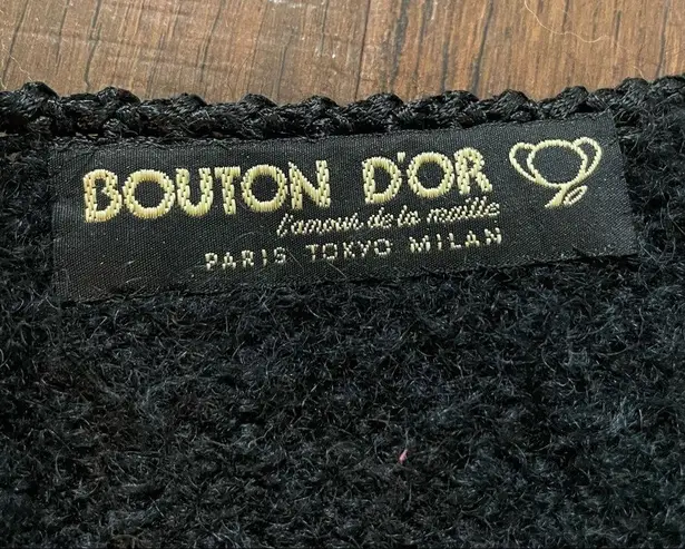 Handknit sweater, mohair/wool blend Size undefined