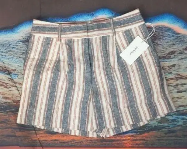 frame denim  Frame striped shorts size 2