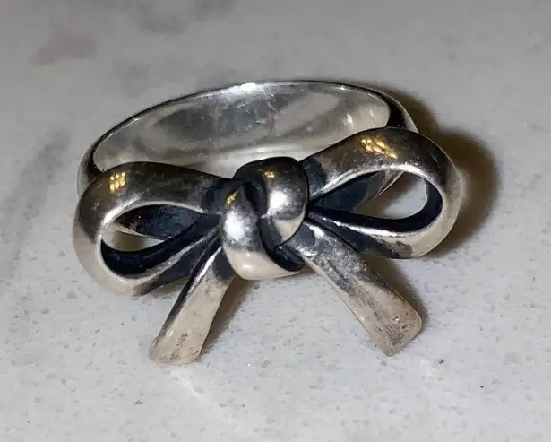 James Avery Bow Ring Silver 28 62 Off Retail From Lena