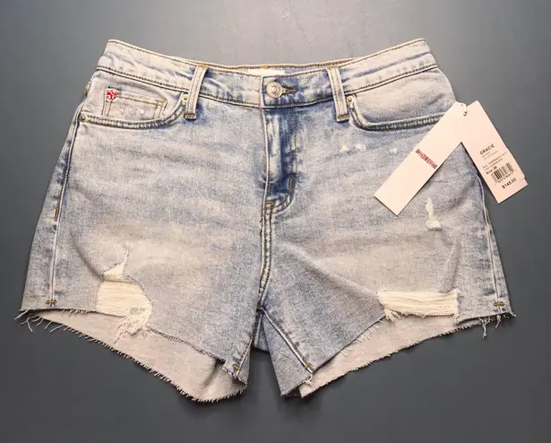 Hudson Jean Shorts “Gracie” Mid Rise Cut Off Short