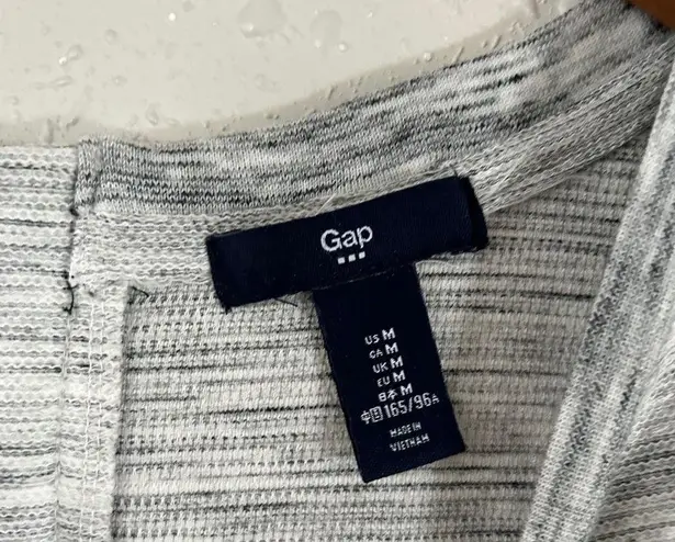 🦋Gap Factory Heathered Grey 3/4 Sleeve Sweater Dress Casual Comfy Winter Medium Gray