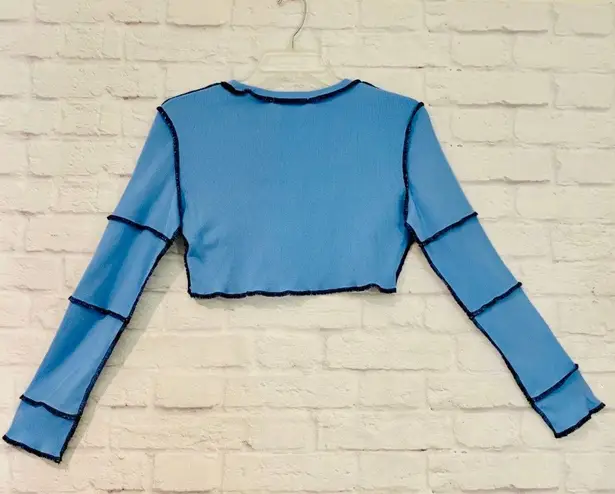Boutique NEW Contrast Stitch Top