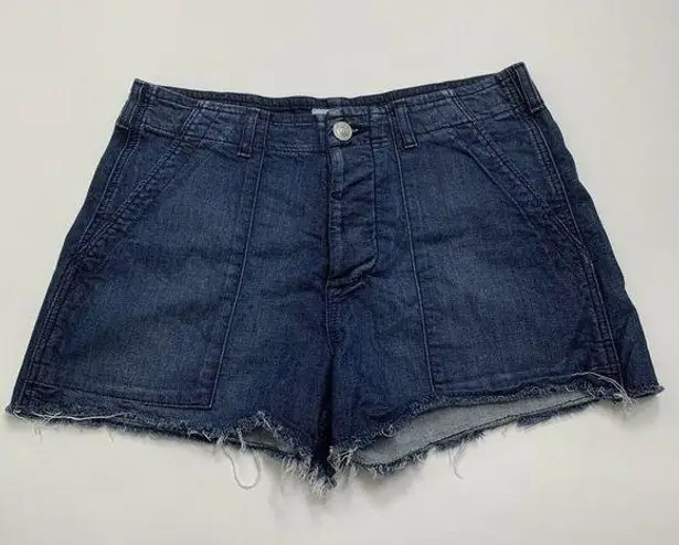 Hudson  Blue Jean Cutoff Military Shorts Womens Size 26