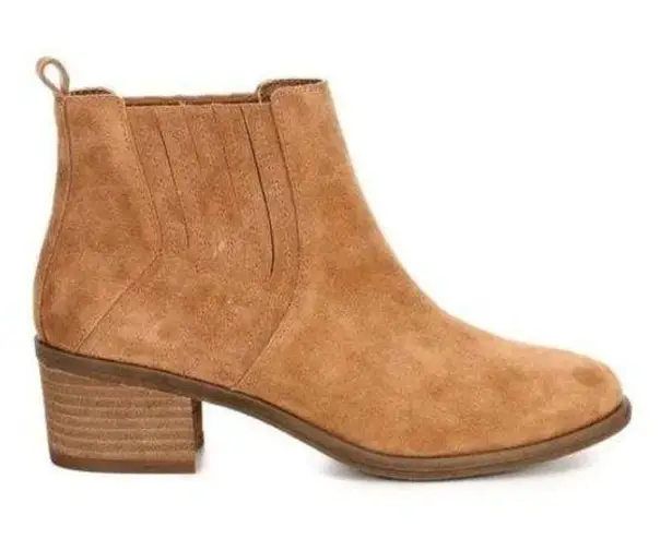 Franco Fortini | Darcie Cognac Brown Suede Ankle Boot‎