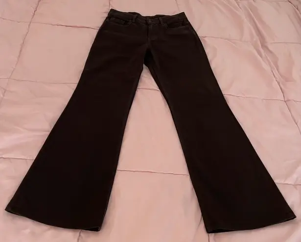 Comptoir Des Cotonniers Cover Brown Flare Pants, size 38 or US 6