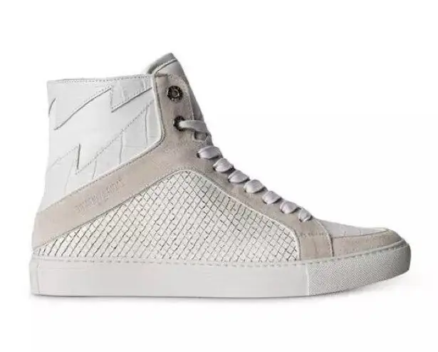 Zadig & Voltaire High Flash Keith Sneakers- Size 38EU