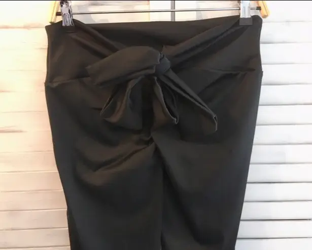 Bow Tie Leggings, Large Black