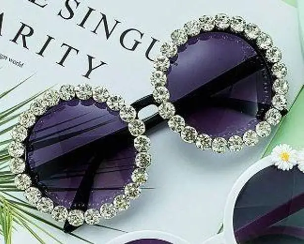 Boutique Rhinestone Sunglasses