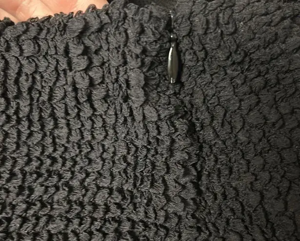 Proenza Schouler NWOT Vintage Luxury 100% Silk Midi Black Skirt