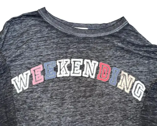 C&C California C & C California Womens Sz XL Weekending Top Pullover Crew Neck Long Sleeve