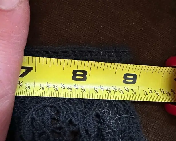 Kimi & Kai Gray Soft Stretch Fabric W Lace Neckline Bottom Maternity SZ S No Tag