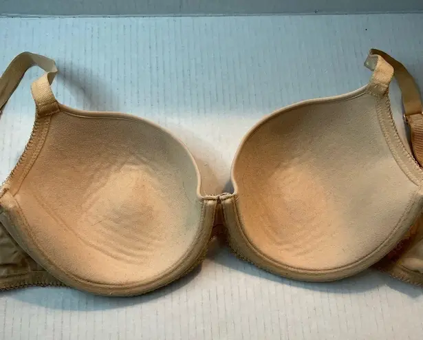 Wacoal Bra Underwire Lace Contour T-Shirt Bra Toasted Almond 32DDD/F EUC #853317