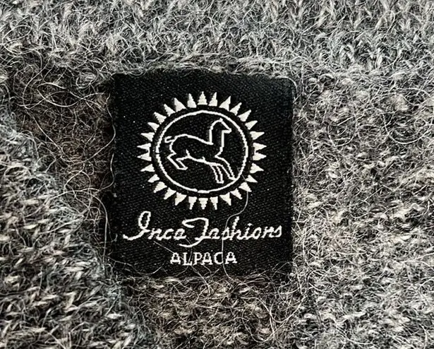 Inca fashions alpaca sweater Black Size M