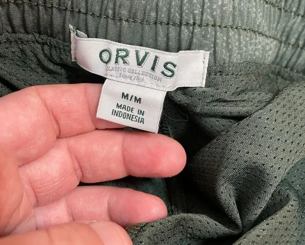 Orvis Women’s Embossed Pull-On Travel Skort in Green Size M