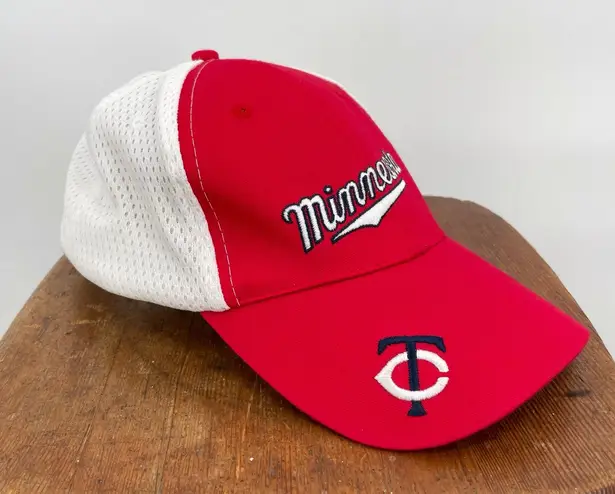 Minnesota Twins Baseball Hat Red White Mesh Dairy Queen Game Promo 2012 One Size