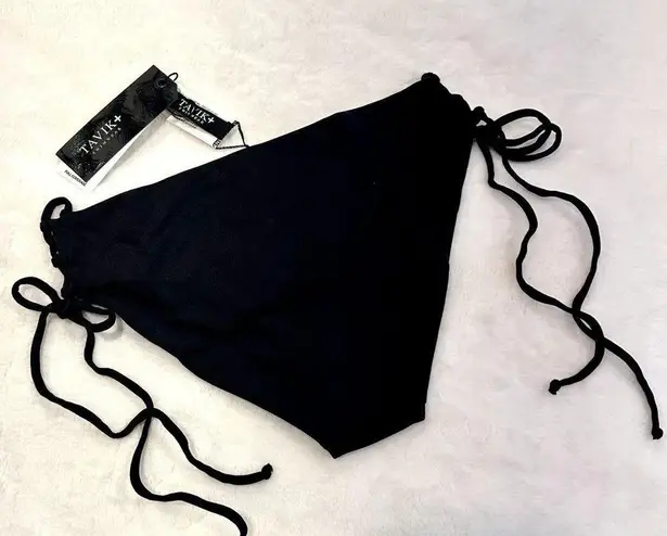 NWT Tavik Bebe Full Bikini Bottom in Black