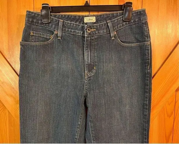 L.L.Bean  Women Size 10 M/T Stretch Jeans Bootcut High Rise 30x30 (3408)