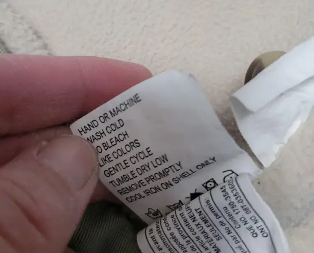 Woolrich Vintage sage fleece lined shirt jacket size small