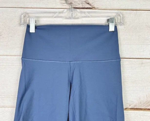 Everlane  The Perform Bike Shorts Womens Blue High Waist Performance Sz S