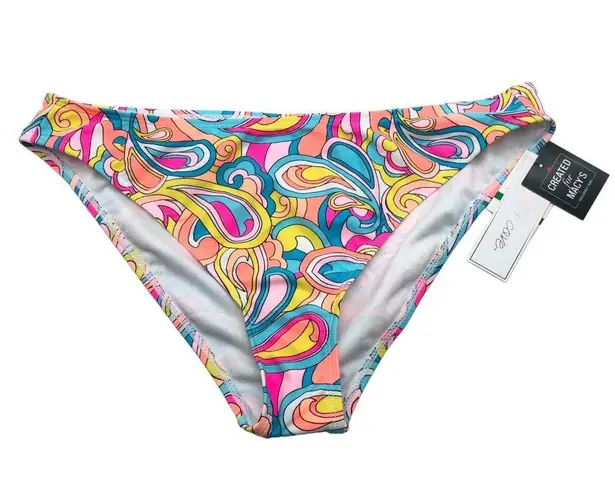 Salt + Cove Juniors' Swirl Girl Hipster Bikini Bottoms Colorful M Blue Size undefined