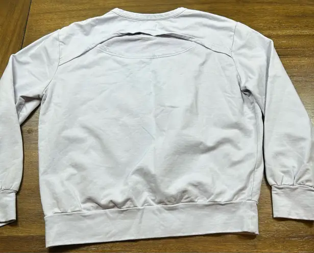 Pact Women’s Small Organic Cotton Lavender Purple Activewear Sweatshirt