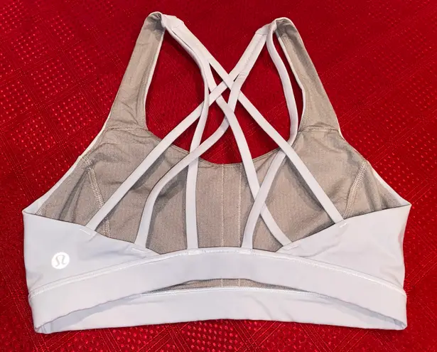 Lululemon Free To Be Serene Bra Size 4 Serene Blue Light Support C/D Cup