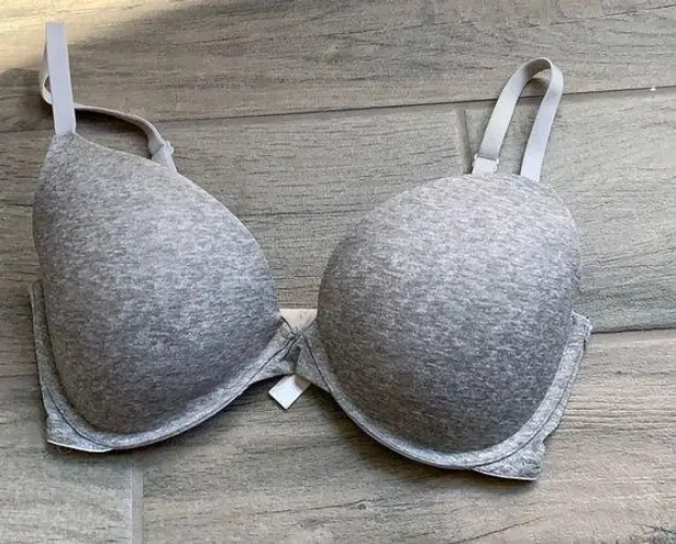 PINK - Victoria's Secret VS PINK gray Push up bra