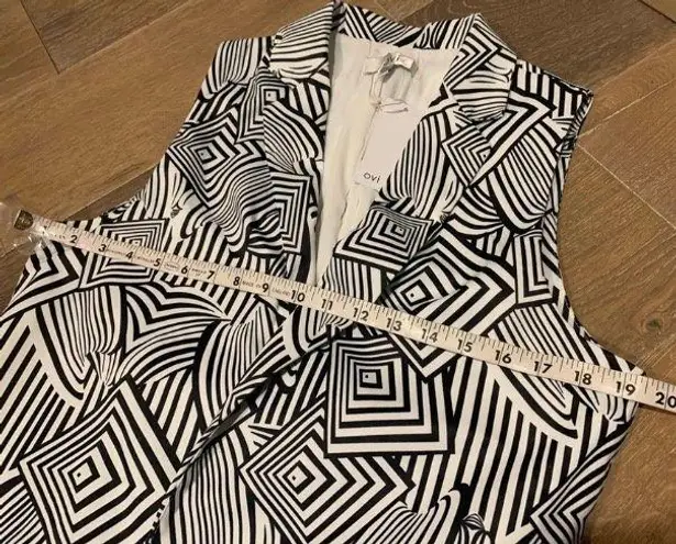 sleeveless blazer Long Line Vest size L Size L