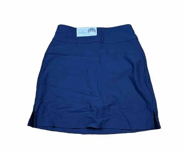 Lady Hagen  Women's Perforated‎ Golf Skort 16 Inch Navy Blue Sz. XS NWT