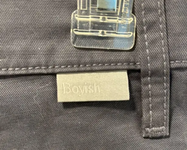 Boyish Navy Blue Parker Cargo Chino Pants Straight Leg Baggy Masculine Utility