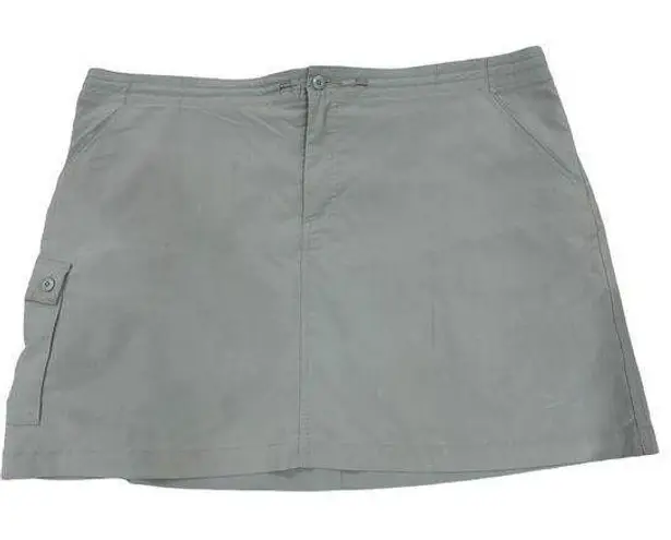 Patagonia  Inter Continental Hideaway Skirt‎ Women's 14 Low Tide Blue/Grey Shorts